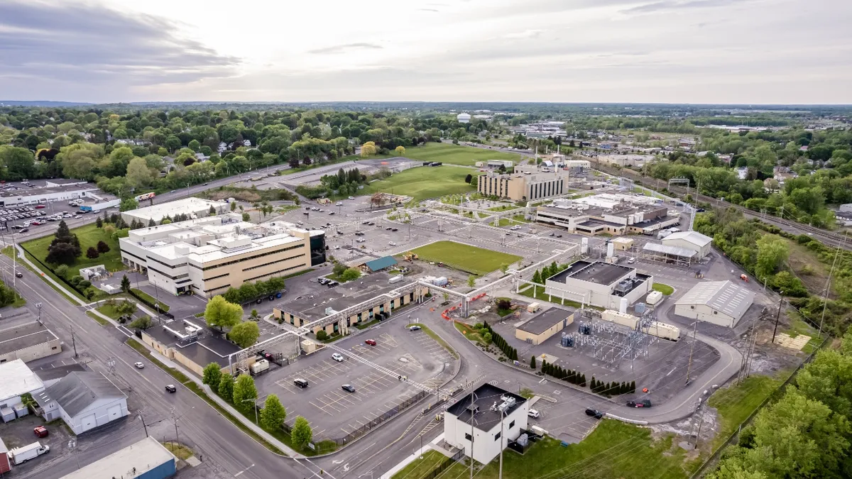 BMS production facility in East Syracuse.