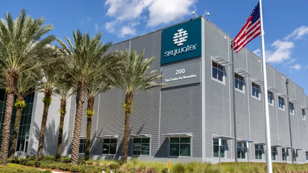 SkyWater's production facility located in Kissimmee, Florida.