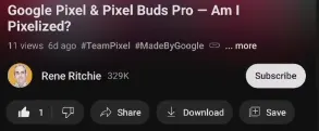 YouTube design update