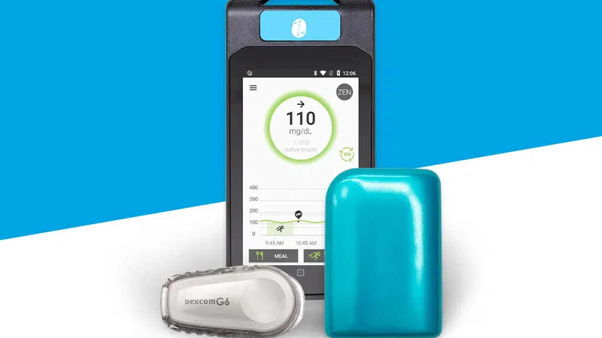 A diabeloop diabetes monitoring system