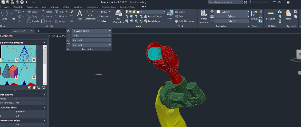 Hover mouse to view measurements between objects in new AutoCAD 2020