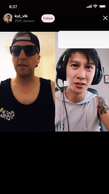 TikTok live stream guests