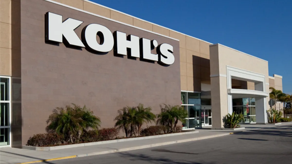 Kohl's storefront