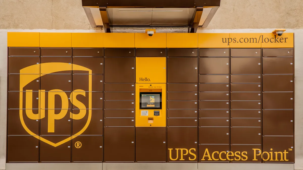 UPS MyAccess locker