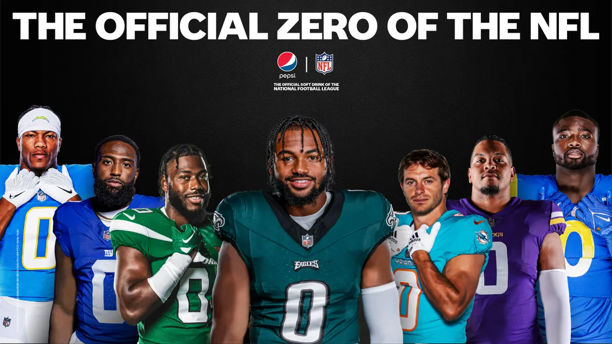 Pepsi Zero Sugar named ‘Official Zero’ of the NFL