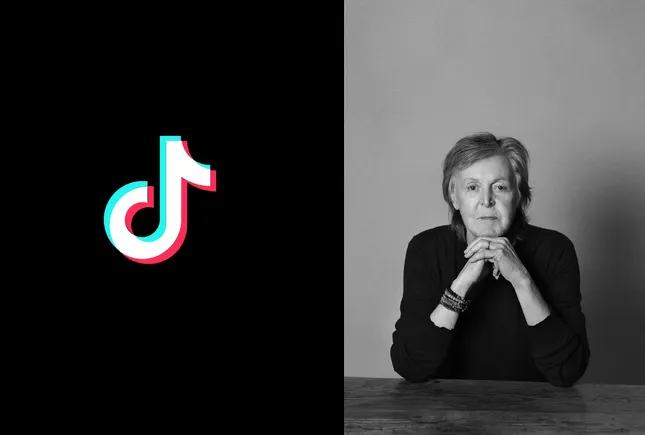 TikTok partners with Paul McCartney for album launch