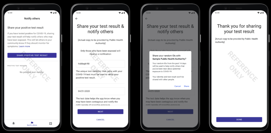 Apple Google API