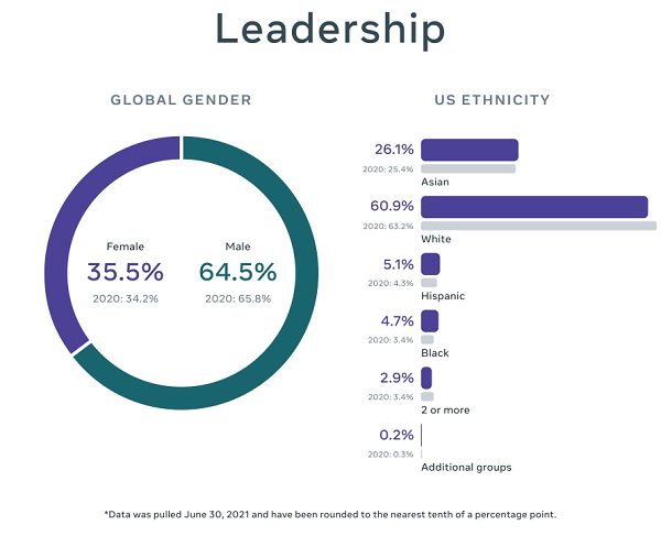 Facebook diversity goals