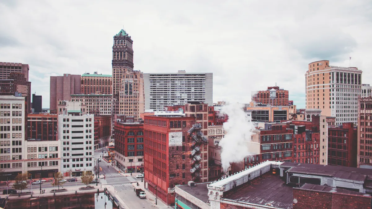 Downtown Detroit, Michigan