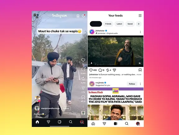 Instagram emphasizes Reels in new design update