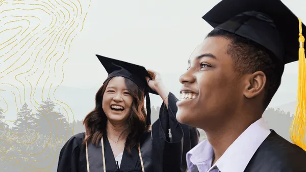 Graduation (Young man and lady)