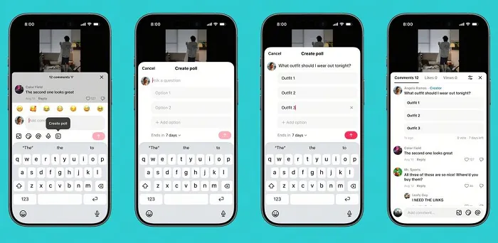 TikTok conversation updates
