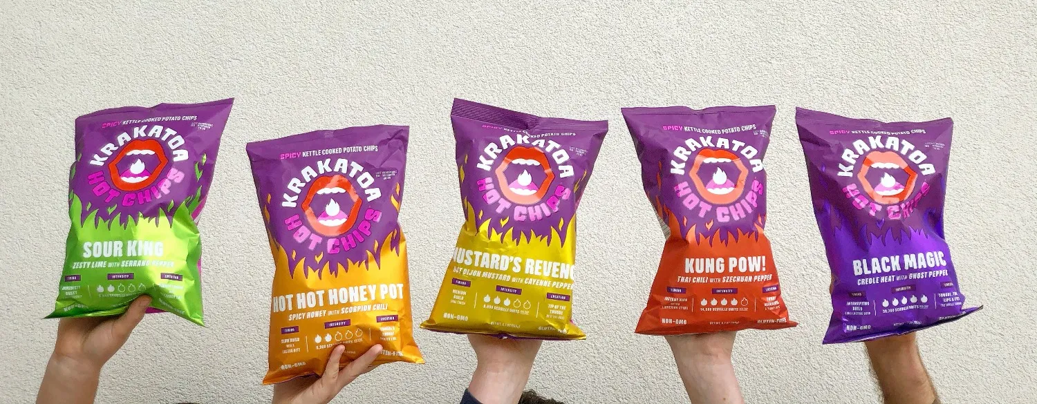 Amplify Snack Brands launched Krakatoa Hot Chips