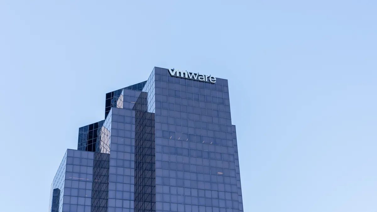 An image of VMware office building in Bellevue, Washington