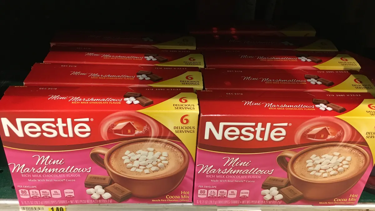 Nestle, hot chocolate