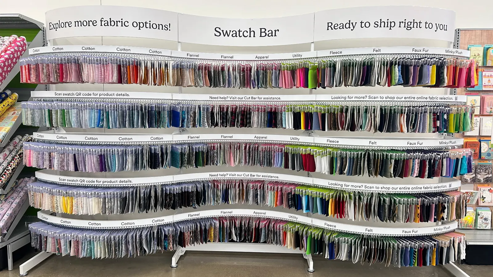 After demise of Joann locations, fabric is now in 90% of Michaels stores