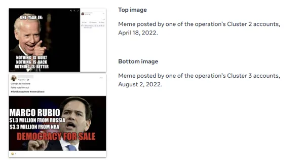 Meta China meme example