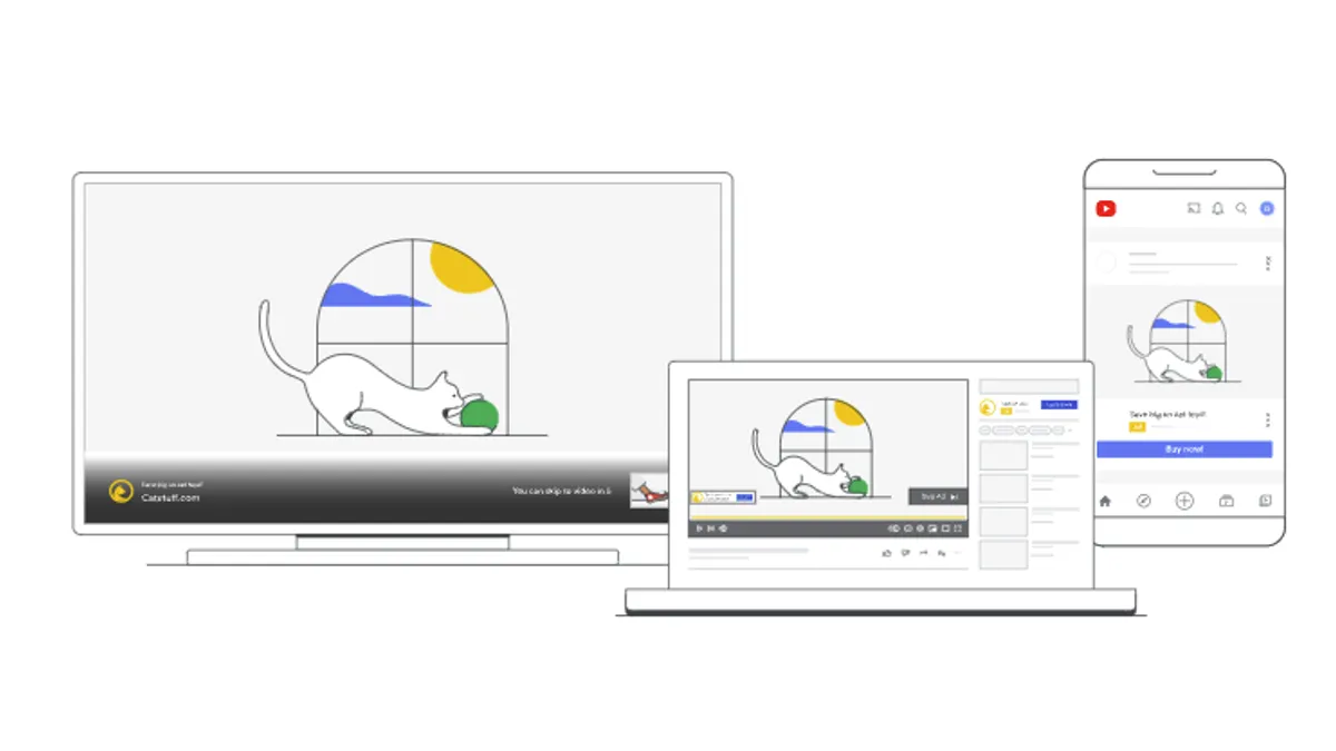YouTube CTV placement