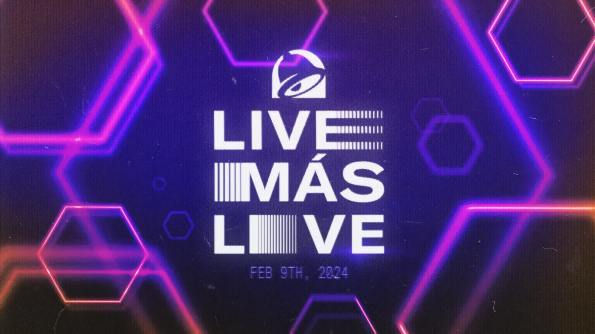 Taco Bell's Las Vegas Live Mas Live event will preview new products and partnerships for 2024