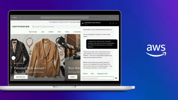 Amazon's AWS agentic shopping assistant for retailers.