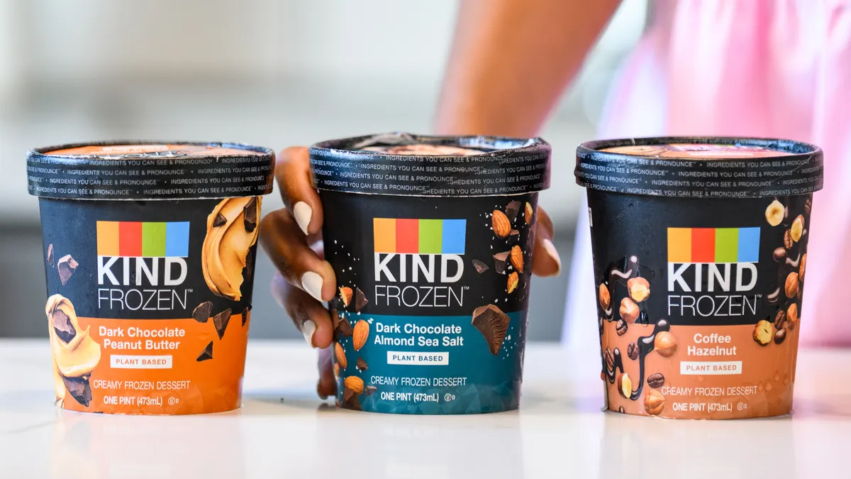 Kind, plant-based ice cream