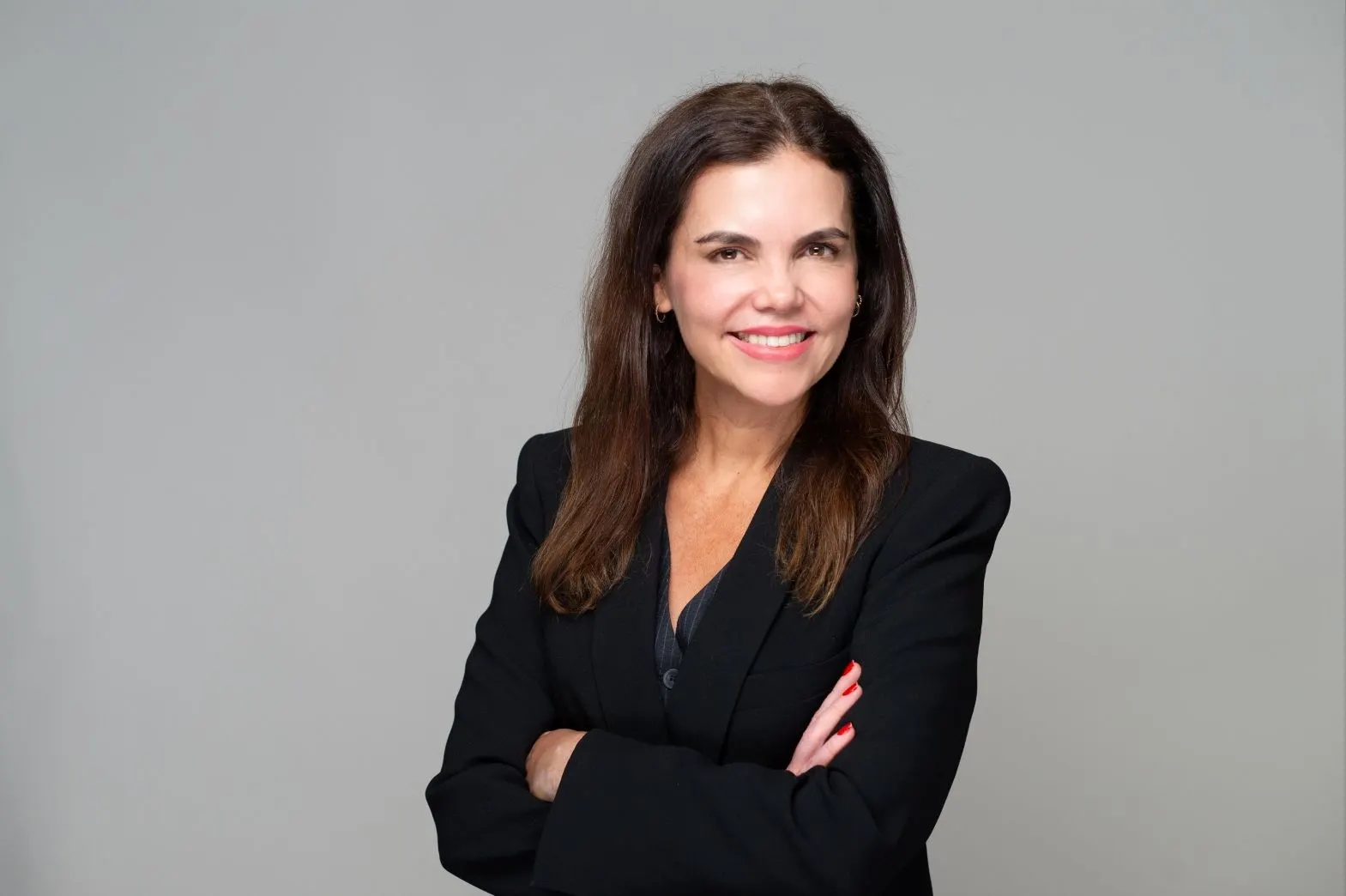 A headshot of Berenice Vettore, chief quality officer at Estee Lauder Cos.