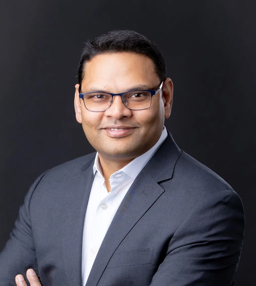 A headshot of Sreedhar Sistu, vice president of AI at Schneider Electric