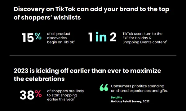 TikTok Holiday Playbook 2023