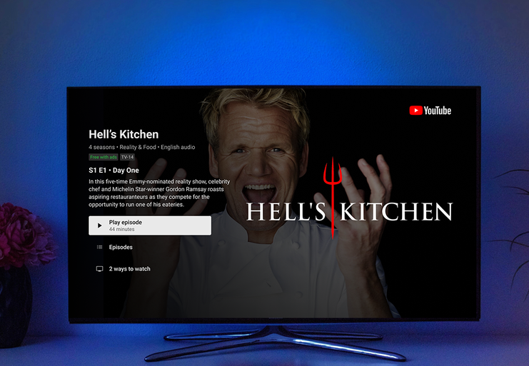 YouTube TV shows