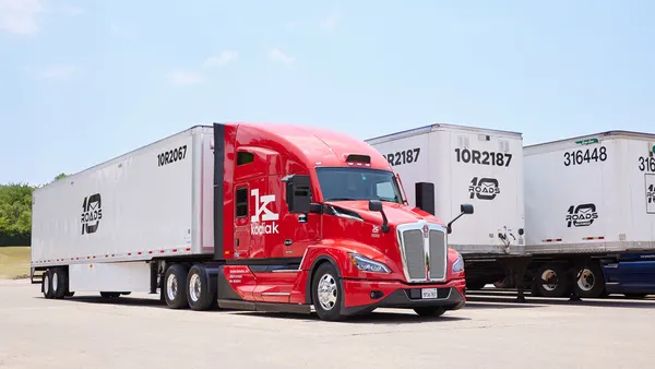 10 Roads Express Kodiak Robotics