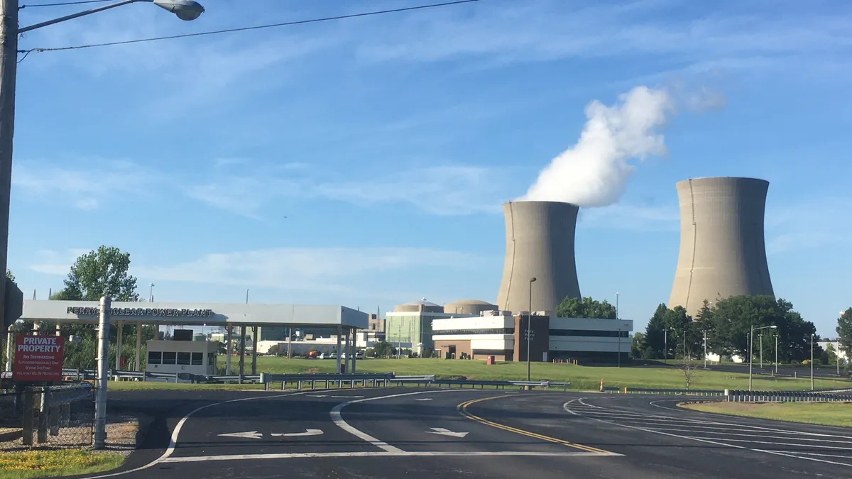 Energy Harbor's Perry nuclear plant in North Perry, Ohio.