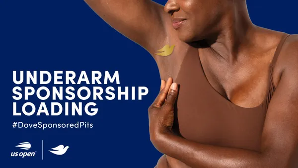 Dove underarm sponsorship campaign