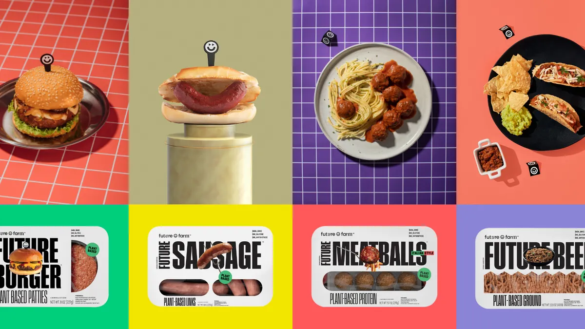 Brazil's Future Farm expanded to the U.S. in July 2021 featuring ground-plant-based-meat products.