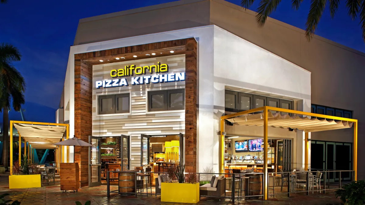 An image of a California Pizza Kitchen restaurant.