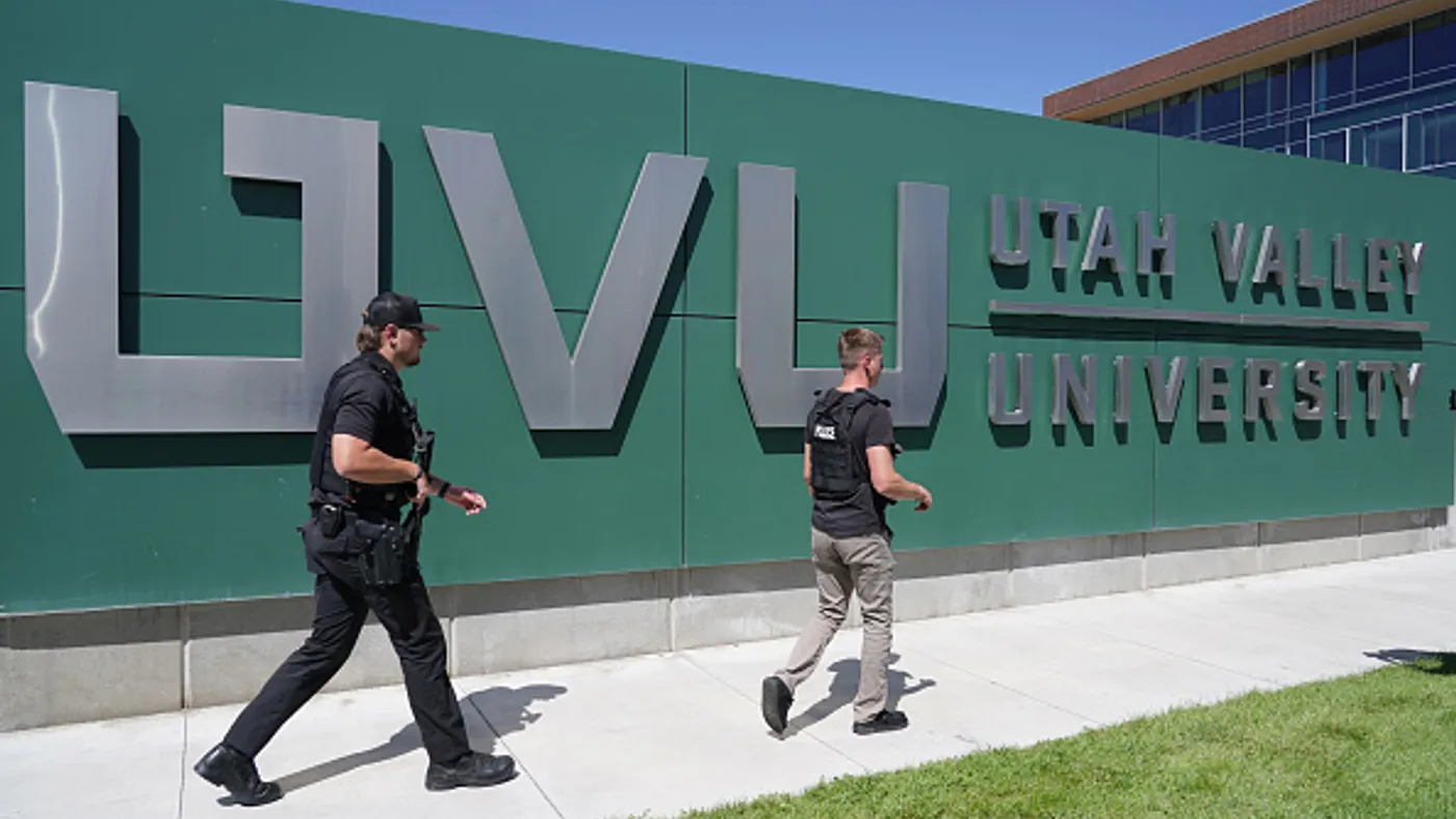 Charlie Kirk, Losee Center building, campus security