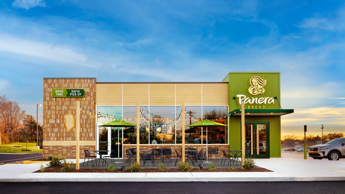 A Panera store.