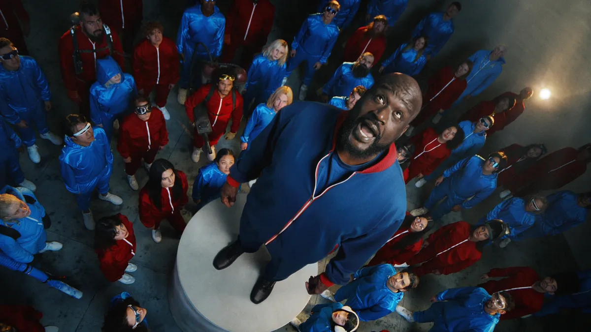 Shaq in an Icy Hot ad