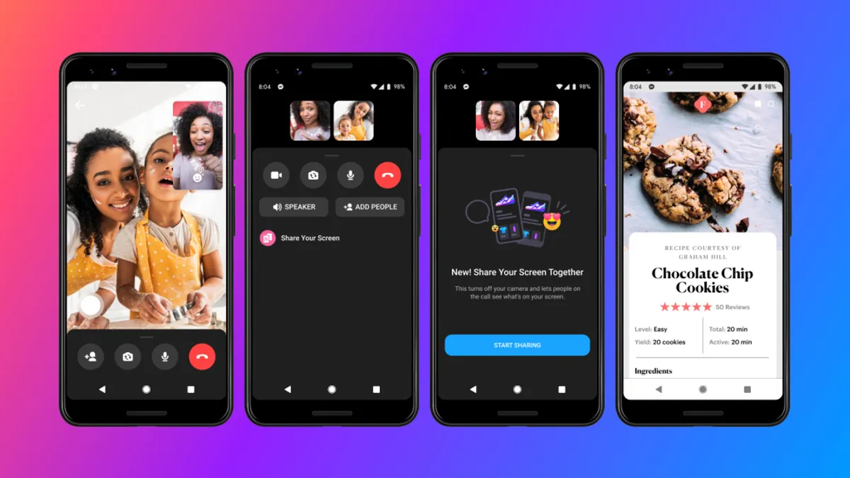 Messenger screenshare