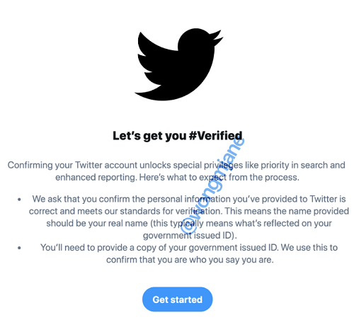 Twitter verified 
