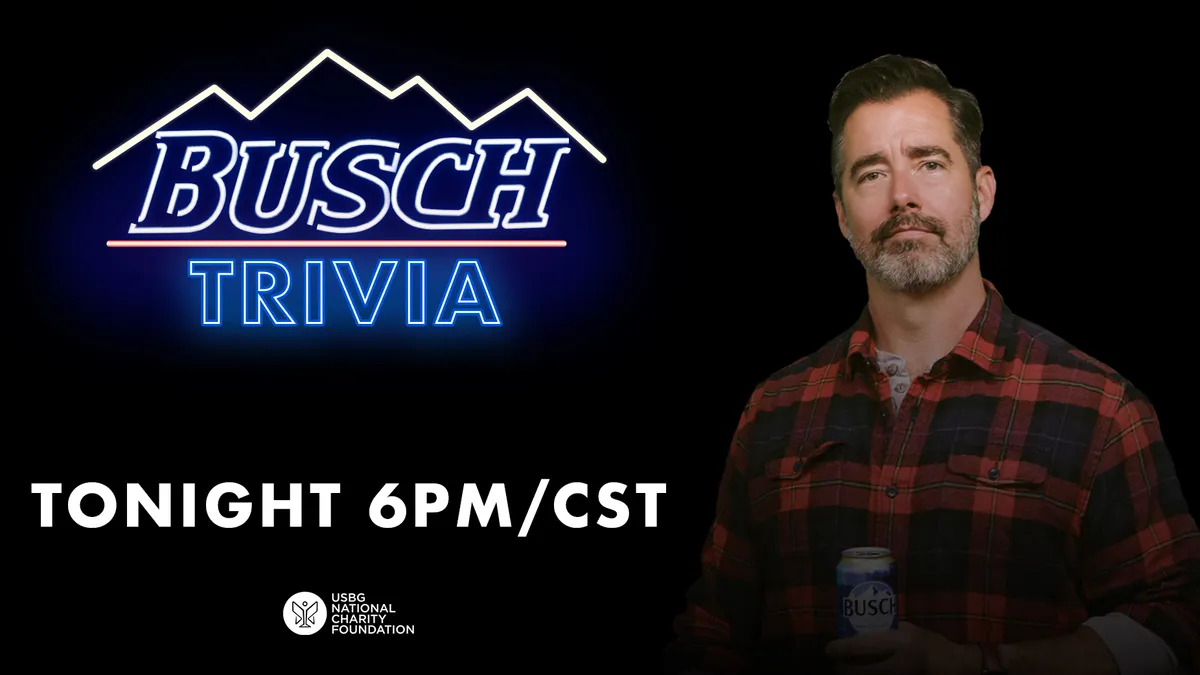 Busch Beer livestreams 'Trivia Happy Hour' on Facebook