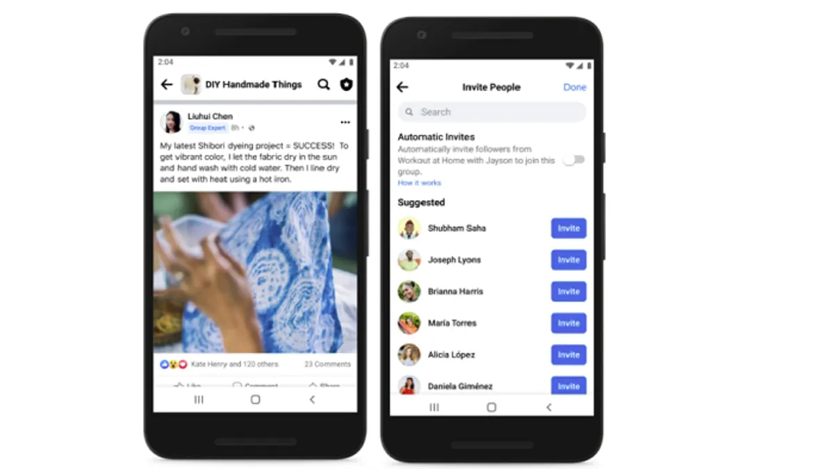 Facebook Groups update