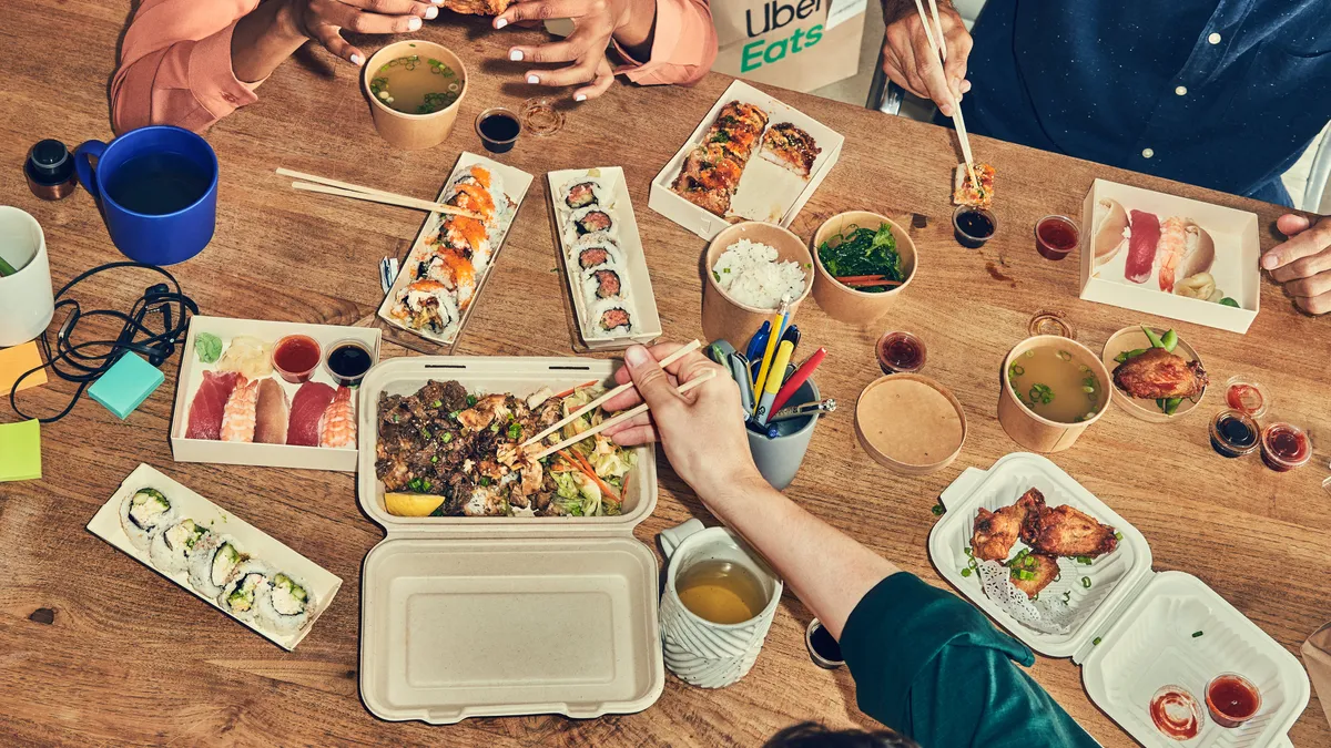 Uber Eats group ordering