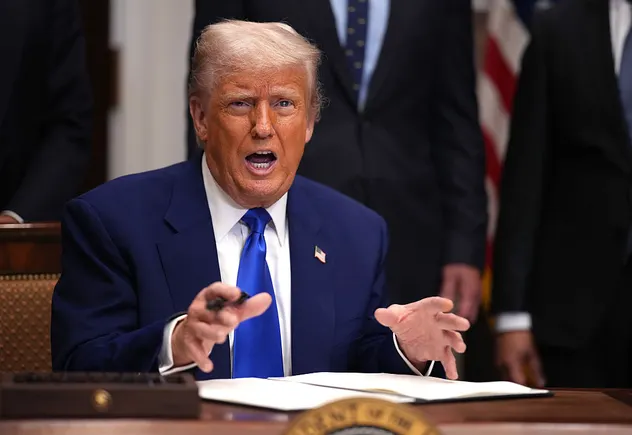 Trump issues fraud order after bank execs push national strategy