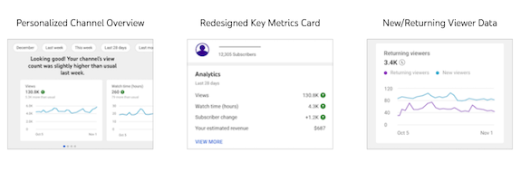 YouTube Studio update