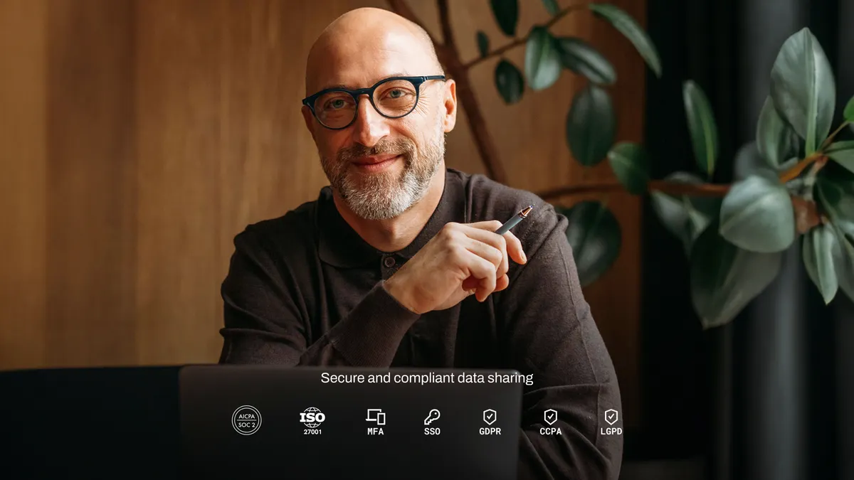 Secure and compliant data sharing