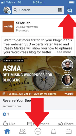 LinkedIn app layout update