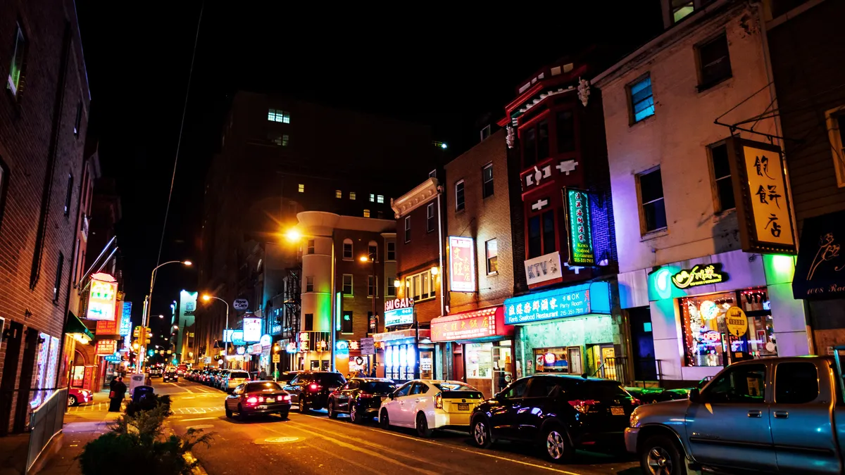 Philadelphia's Chinatown neighborhood.