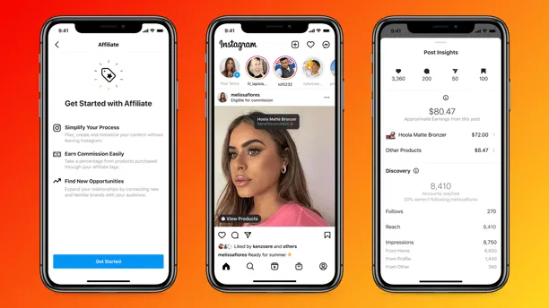Instagram affiliate program