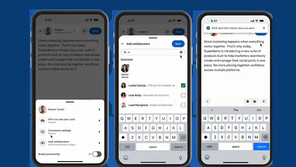 LinkedIn Collab posts