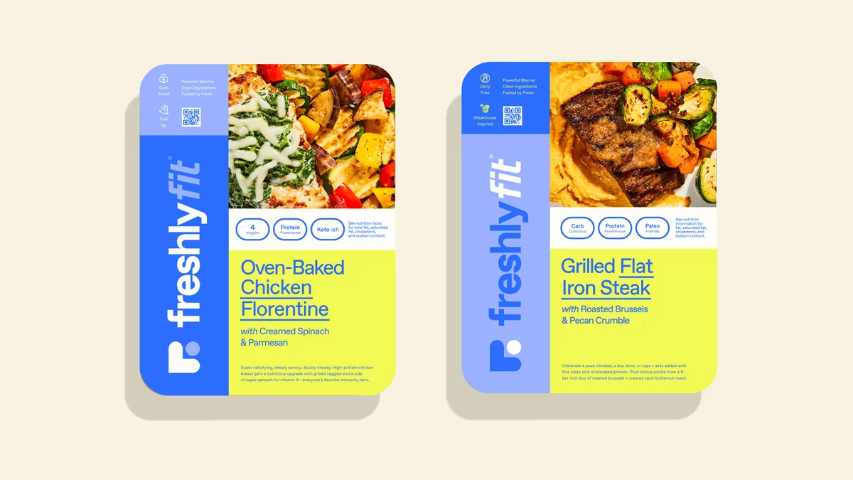 Packaging for FreshlyFit product line